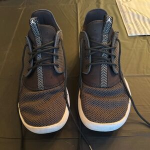 Jordan Black and Gray Sneakers